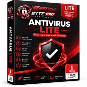 SecureBytePro Antivirus Lite (1 Device / 1 Year)