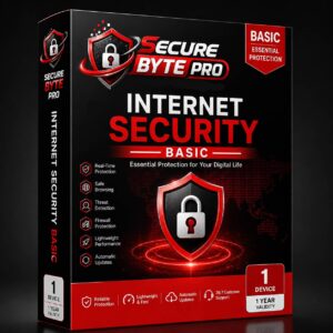 SecureBytePro Internet Security Basic (1 Device / 1 Year)